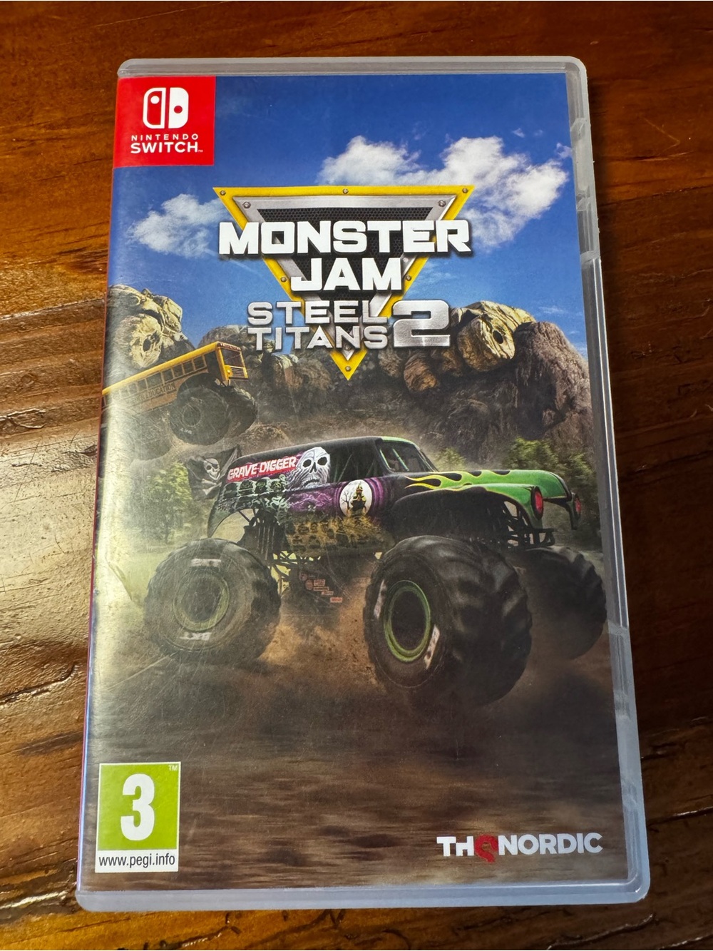 Monster Jam Steel Titans 2 - Nintendo Switch (Green)